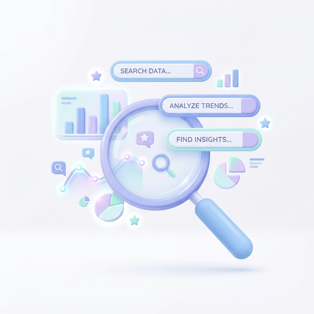 SEO & Analytics Illustration
